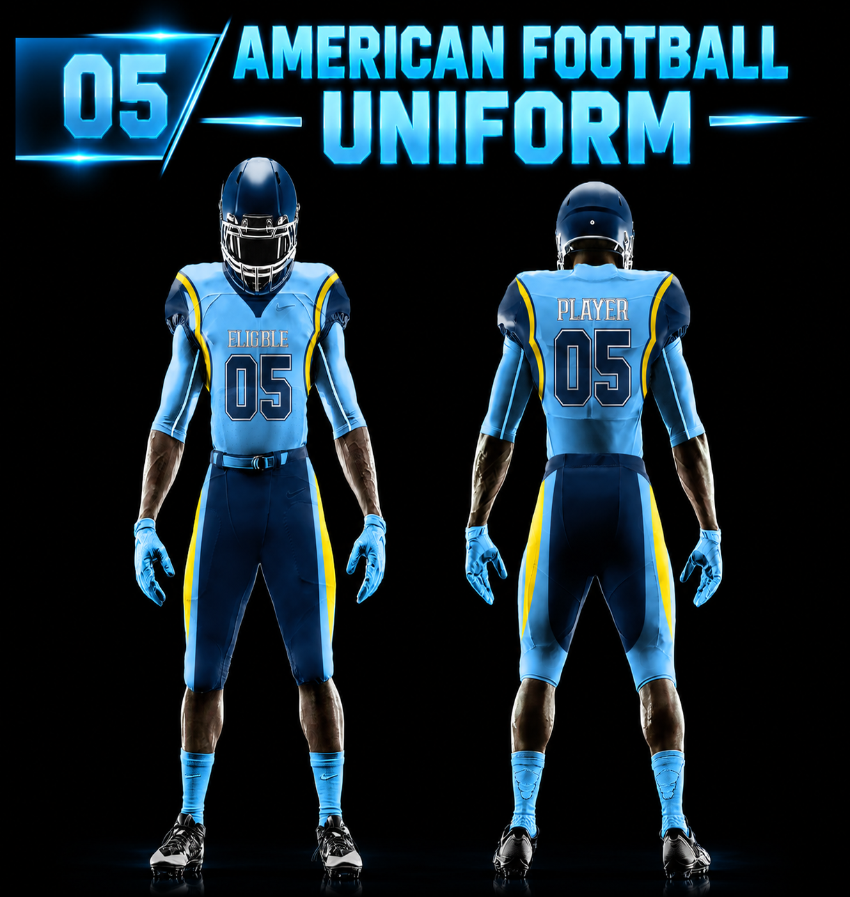 American Football uniform ES-AFU-05